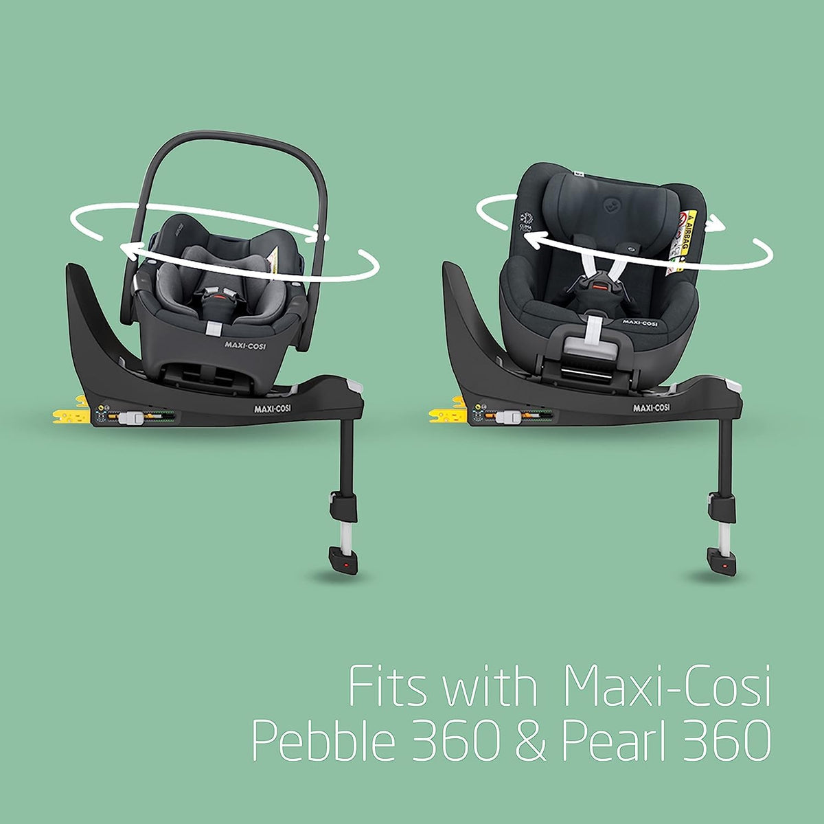 Maxi-Cosi FamilyFix 360 i-Size ISOFIX Car Seat Base | Black