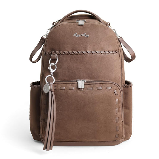 Itzy Ritzy Boss Plus Diaper Bag Backpack – 19 Pockets, Aspen