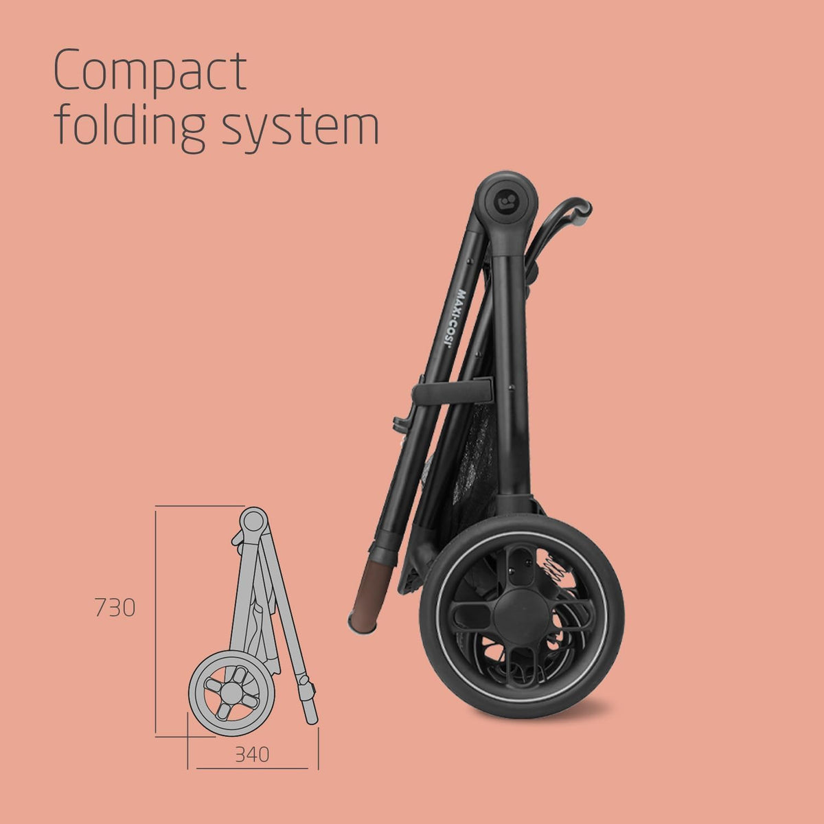 Maxi-Cosi Zelia S Trio 3-in-1 Pram Travel System | Grey