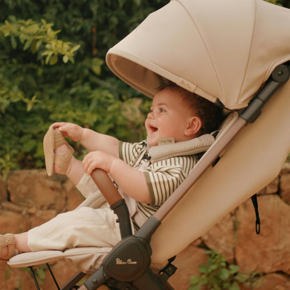 Silver Cross Clic 2 Compact Stroller & Travel Bag | Latte