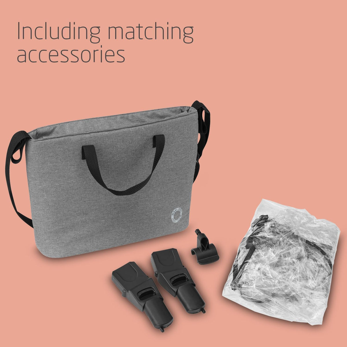 Maxi-Cosi Zelia S Trio 3-in-1 Pram Travel System | Grey