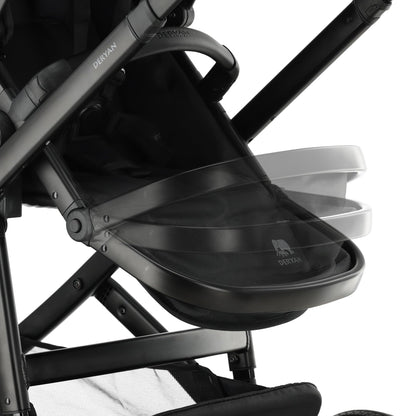 Deryan Evy V2 Tandem Double Pushchair 2-in-1 – Black