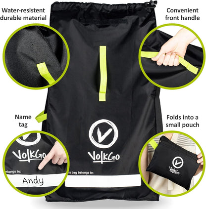 VOLKGO Car Seat Gate Check Bag for Air Travel – Standard