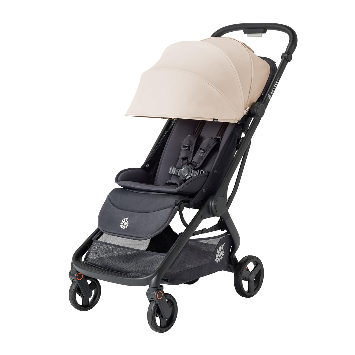 Ergobaby Metro3 Foldable Travel Stroller Birth–22kg – Beige