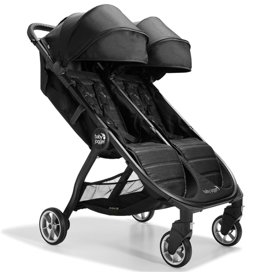 Baby Jogger City Tour 2 Double Stroller Buggy – Pitch Black
