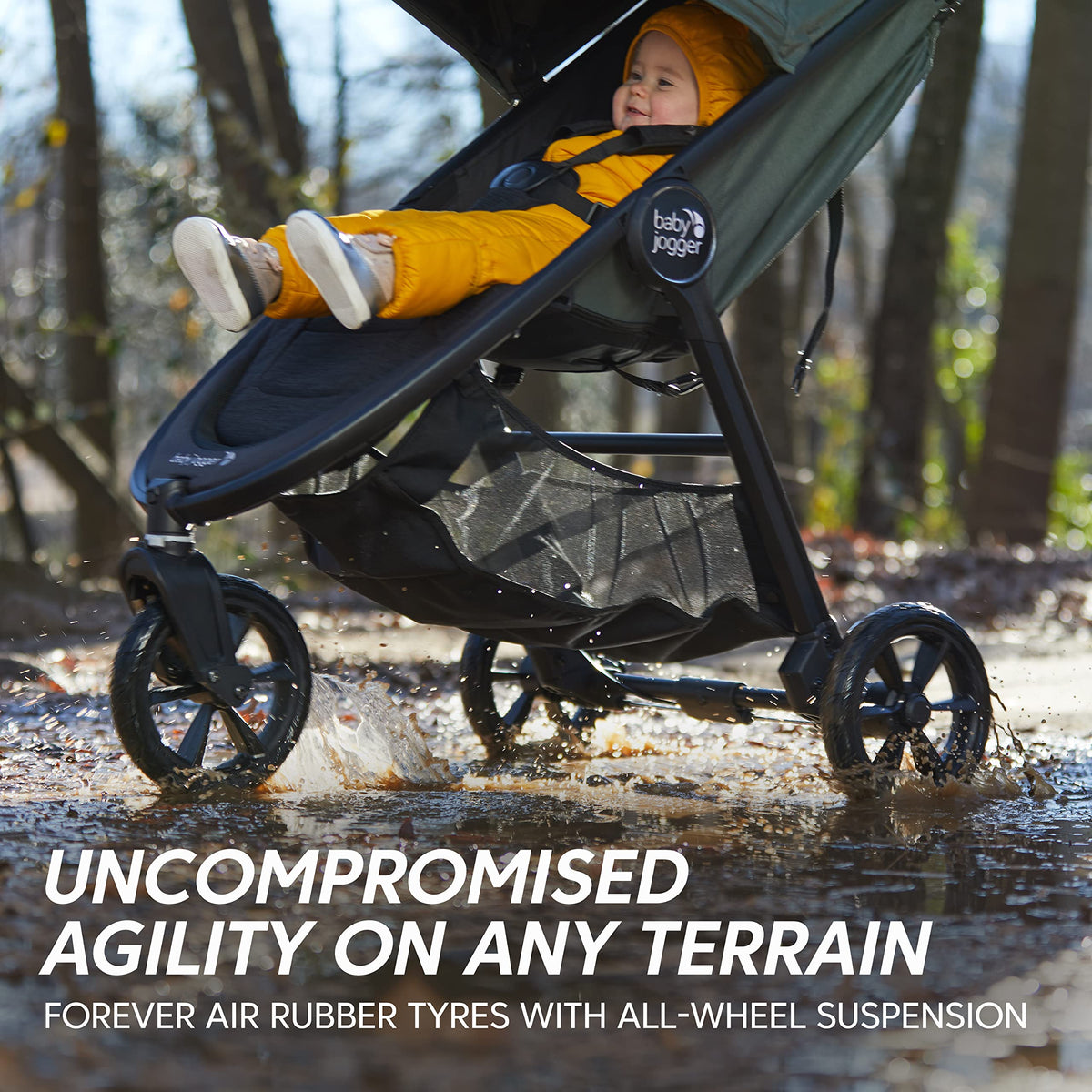 Baby Jogger City Mini GT2 All-Terrain Stroller – Opulent Black