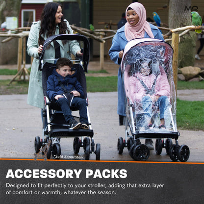 MobiQuip XL Special Needs Pushchair | Up to 50kg | Black